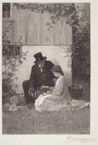Ein New England Händler von Eastman Johnson