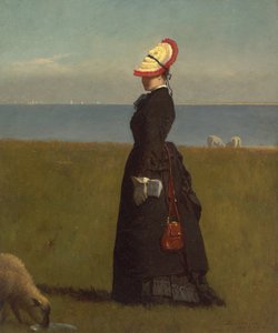 Lämmer, Nantucket von Eastman Johnson