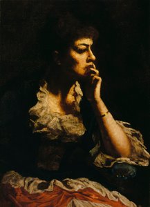 Porträt von Mrs. Eastman Johnson