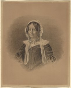 Porträt einer alten Frau von Eastman Johnson