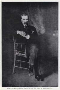 Das Eastman Johnson Porträt von Mr. John D. Rockefeller von Eastman after Johnson