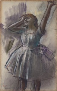 Tänzerin beim Dehnen von Edgar Degas