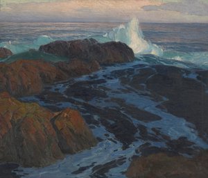 Das unruhige Meer, c.1917 von Edgar Alwin Payne