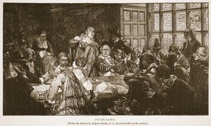 Puritaner, Illustration aus 