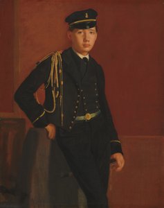 Achille De Gas in der Uniform eines Kadetten von Edgar Degas
