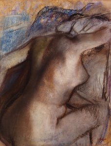 Nach dem Bad, Frau trocknet sich ab von Edgar Degas