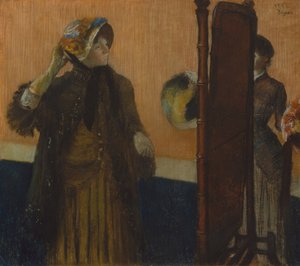 Bei der Modistin, 1882 von Edgar Degas