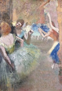 Ballettszene, ca. 1885