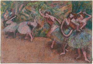 Ballettszene, ca. 1907