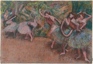 Ballettszene, ca. 1907