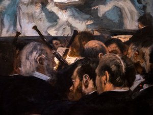 Ballett von Robert der Teufel (Detail). 1876. Öl auf Leinwand. von Edgar Degas