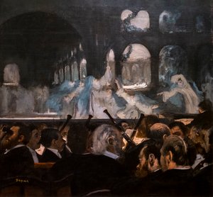 Ballett von Robert der Teufel. 1876 von Edgar Degas