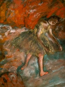 Ballettszene (Detail) von Edgar Degas