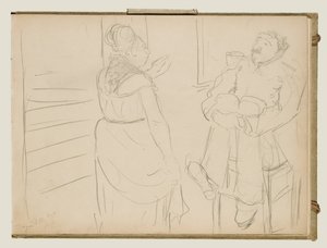 Bordellszene von Edgar Degas