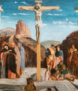 Kalvarienberg (Kopie nach Andrea Mantegna) (Detail) von Edgar Degas