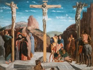 Kalvarienberg (Kopie nach Andrea Mantegna) von Edgar Degas