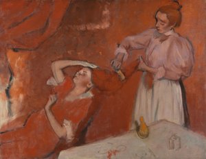 Haare kämmen (La Coiffure) von Edgar Degas