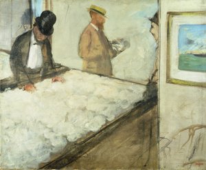 Baumwollhändler in New Orleans, 1873 von Edgar Degas