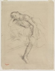 Tänzerin in Ruhe von Edgar Degas