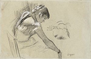Tänzerin in Ruhe von Edgar Degas