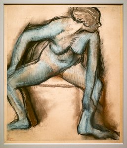 Tänzerin im Badeanzug von Edgar Degas