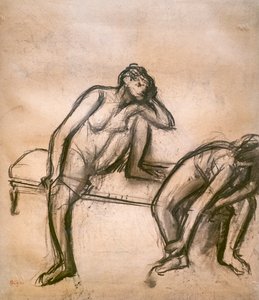 Tänzer in Ruhe von Edgar Degas