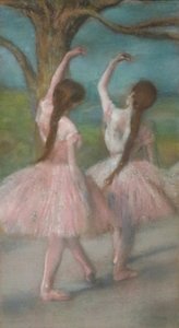Tänzerinnen in Rosa von Edgar Degas