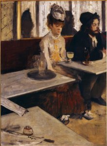 In einem Café, oder Der Absinth