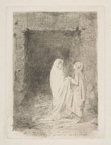 Dante und Virgil, 1857