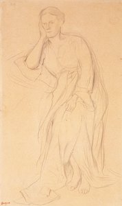 Eugenie Fiocre, Studie für Mlle Fiocre im Ballett Die Quelle von Edgar Degas