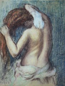 Femme à sa Toilette, um 1895 von Edgar Degas