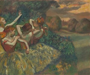 Vier Tänzer, ca. 1899