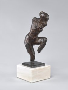 Frau, aus dem Bad steigend von Edgar Degas