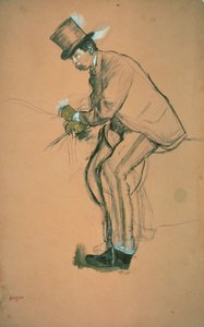 Vornehmer Reiter von Edgar Degas