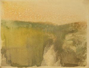 Grüne Landschaft, ca. 1890 von Edgar Degas