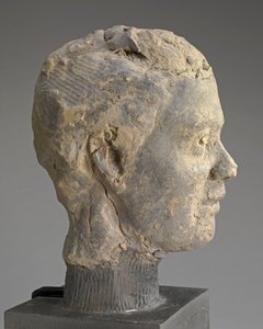 Kopf, Studie für ein Porträt von Mme Salle, ca. 1892