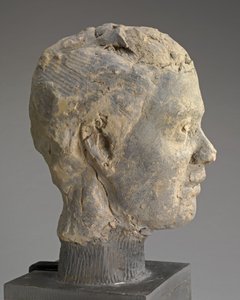 Kopf, Studie für ein Porträt von Mme Salle, ca. 1892