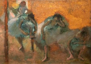 Heimtänzerinnen (Detail) von Edgar Degas