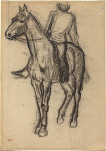 Pferd und Reiter von Edgar Degas