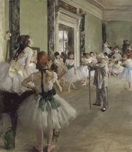 Die Tanzklasse von Edgar Degas