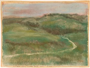 Landschaft von Edgar Degas