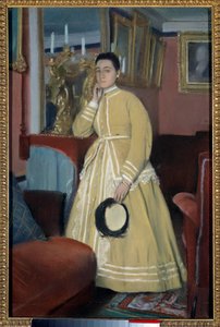 Madame Edmond Morbilli von Edgar Degas