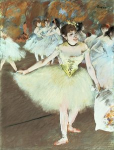 Auf der Bühne, 1879-81 von Edgar Degas