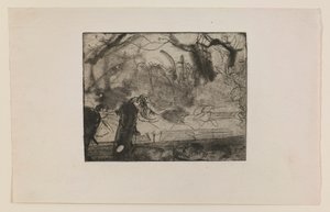 Auf der Bühne III von Edgar Degas