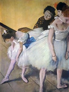 Die Tanzklasse von Edgar Degas
