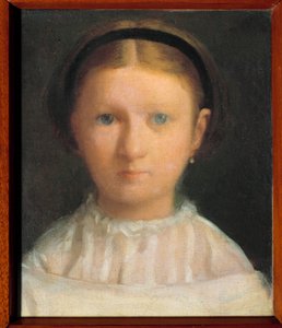 Porträt von Giovanna Bellelli (geb. 1848), genannt Nini, Cousine des späteren Künstlers Marquise Ferdinando Lignola von Edgar Degas