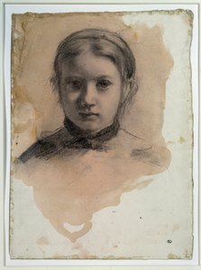 Porträt von Giovanna Bellelli (Studie für „Die Bellelli-Familie“)  von Edgar Degas