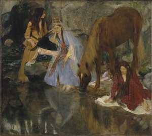 Porträt von Mlle Fiocre im Ballett "La Source", ca. 1867-68