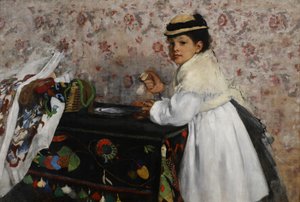 Porträt von Mlle. Hortense Valpinçon, ca. 1871 von Edgar Degas