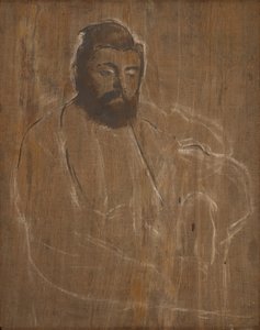 Porträt eines Mannes von Edgar Degas